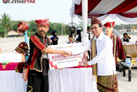 Peduli UMKM, HKA Bantu Pengrajin Tapis Lampung di Hari Kemerdekaan