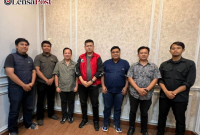 “Ngopi Bareng” BMI Dan Polda Lampung Solid Jaga Kamtibmas