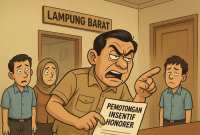 Fakta Baru Di Balik Dugaan Pemotongan Insentif Honorer Di Lambar, Ada Oknum Staf Dinas Yang Memberikan “Perintah”