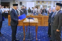 Descatama Paksi Moeda Dilantik menjadi Sekretaris DPRD Lampung