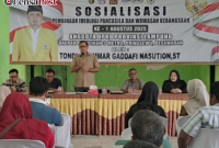 Anggota DPRD Lampung Tondi : Sosialisasi Pancasila Momentum Refleksi