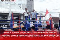 LSM GEMBOK dan RUBIK Turun Aksi, Tuntut Transparansi Pengelolaan Anggaran BBPOM Bandar Lampung