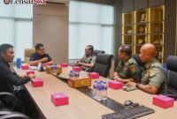 Ketua DPRD Lampung Terima Kunjungan Danrem 043/Gatam, Perkuat Sinergi Keamanan dan Pembangunan Daerah
