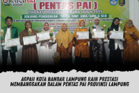 AGPAII Kota Bandar Lampung Raih Prestasi Membanggakan dalam Pentas PAI Provinsi Lampung