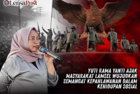 Yuti Rama Yanti Ajak Masyarakat Lamsel Wujudkan Semangat Kepahlawanan Dalam Kehidupan Sosial