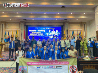 KOPRI PKC PMII Lampung Deklarasikan Komitmen Bersama Pencegahan Kekerasan Seksual di Hari Lahir ke-58