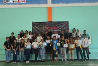 DPK PERADAH Tulang Bawang Gelar PORSENI 2025, STT Kerthi Rahayu Borong Juara