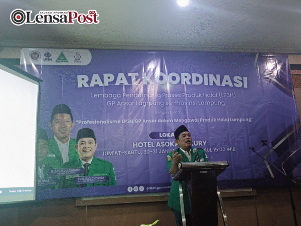 GP Ansor Lampung Perkuat Pendampingan Produk Halal Lewat Rakor Provinsi