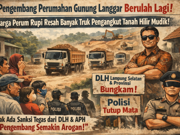 Pengembang Perumahan Gunung Langgar Kembali Resahkan Warga, Ormas Desak Penindakan Tegas