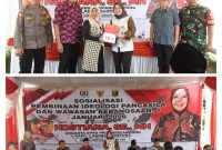 DPRD Provinsi Lampung Dapil I Bandar Lampung Gelar Sosialisasi Pembinaan Ideologi Pancasila