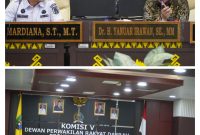 DPRD Provinsi Lampung menerima audiensi dari Dewan Pimpinan Daerah Federasi Serikat Pekerja Transport Indonesia–Konfederasi Serikat Pekerja Seluruh Indonesia (DPD F-SPTI–KSPSI) Provinsi Lampung