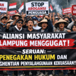 Aliansi Masyarakat Lampung Menggugat: Seruan Penegakan Hukum dan Penghentian Penyalahgunaan Kekuasaan