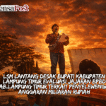 LSM LANTANG Desak Bupati Kabupaten Lampung Timur Evaluasi Jajaran BPBD Kab.Lampung Timur terkait Penyelewengan Anggaran Miliaran Rupiah