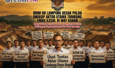 Desak APH Usut Tuntas Tambang Emas Ilegal di Way Kanan, Ketua BRIM 08 : Kami Akan Minta DPP Atensi ke Presiden