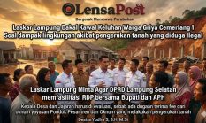 Kawal Keluhan Warga Terdampak Galian Tanah Diduga Ilegal di Sabah Balau, Laskar Lampung Ajak Bupati Lamsel Ngabuburit ke Lokasi