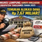 LSM Amunsi Lampung Soroti Anggaran BPN Kabupaten Tanggamus Tahun 2025, Temukan Alokasi Dana Rp7,67 Miliar