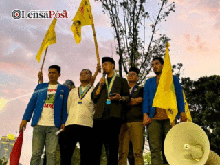 PB PMII Gelar Aksi di Istana dan Kedubes AS, Desak Pemerintah Jaga Kedaulatan Nasional