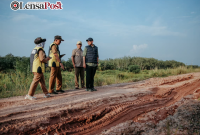 Perbaikan Jalan Gedong Aji–Umbul Mesir Bawa Harapan Baru bagi Petani dan Warga Tulang Bawang