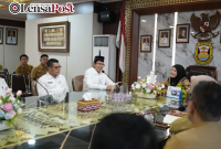 Lanjutkan Sinergi, Rektor dan Pimpinan Baru UIN RIL Audiensi dengan Walikota Bandar Lampung