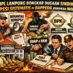 LSM AMPL LAMPUNG BONGKAR DUGAAN SINDIKAT KORUPSI SISTEMATIS DI BADAN PERENCANAAN PEMBANGUNAN DAERAH KABUPATEN WAY KANAN, DESAK BPK DAN KEJATI LAKUKAN AUDIT INVESTIGATIF