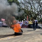 Massa FAGAS Geruduk Kejati Lampung, Desak Febrie Adriansyah Ditangkap Tanpa Perlakuan Istimewa