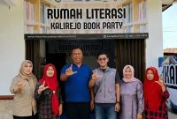 Rumah Literasi Kalirejo Book Party Dapat Dukungan Penuh Plt. Bupati Lampung Tengah