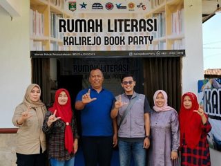 Rumah Literasi Kalirejo Book Party Dapat Dukungan Penuh Plt. Bupati Lampung Tengah