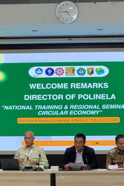 Kolaborasi IPB, SEAMEO BIOTROP, dan Polinela: Pelatihan Nasional & Regional Ekonomi Sirkular Digelar di Lampung